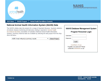Tablet Screenshot of nahis.animalhealthaustralia.com.au
